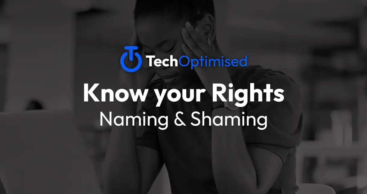 What are your rights if you are ‘named and shamed' online?