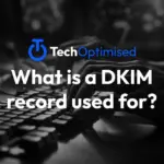What is a DKIM record used for?